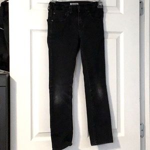Boys Levi denizens Black pants skinny size 10